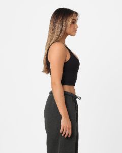 Joah Brown Women's Contour Crop Tank Top Onyx sold by Culture Kings