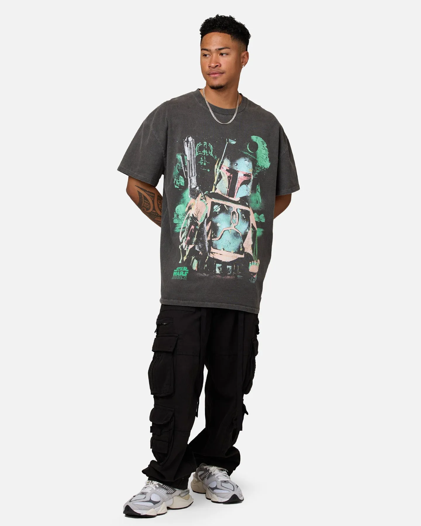 Star Wars Episode VI '83 Heavyweight Vintage T-Shirt Black Wash sold by Culture Kings product image thumbnail 3