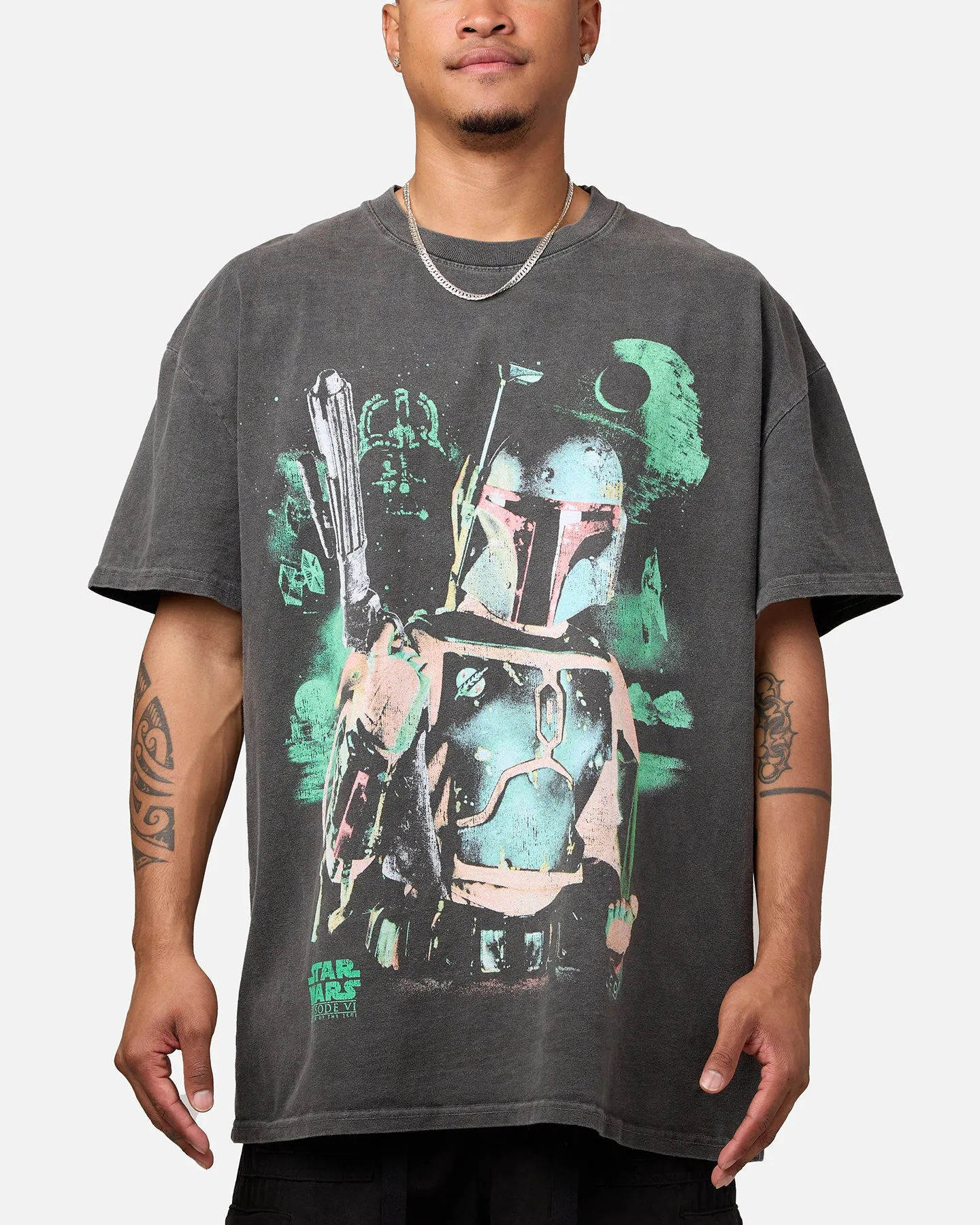 Star Wars Episode VI '83 Heavyweight Vintage T-Shirt Black Wash sold by Culture Kings