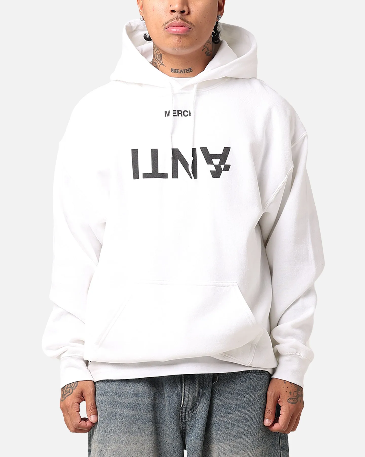 The Ant Order Anti Merch Hoodie White sold by Culture Kings