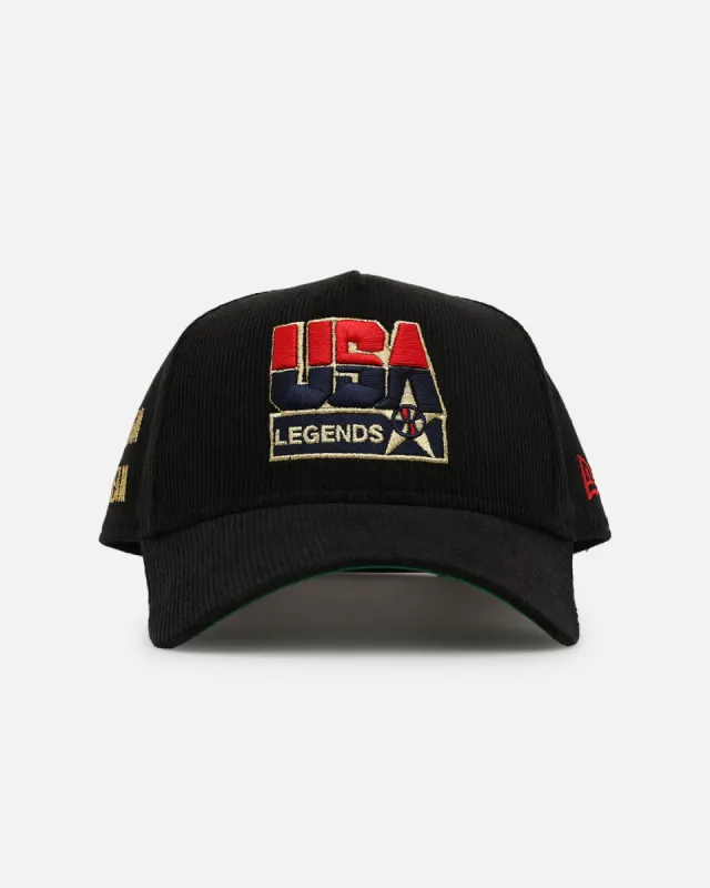 New Era Team USA 'USA Basketball' 9FORTY A-Frame Snapback Black sold by Culture Kings