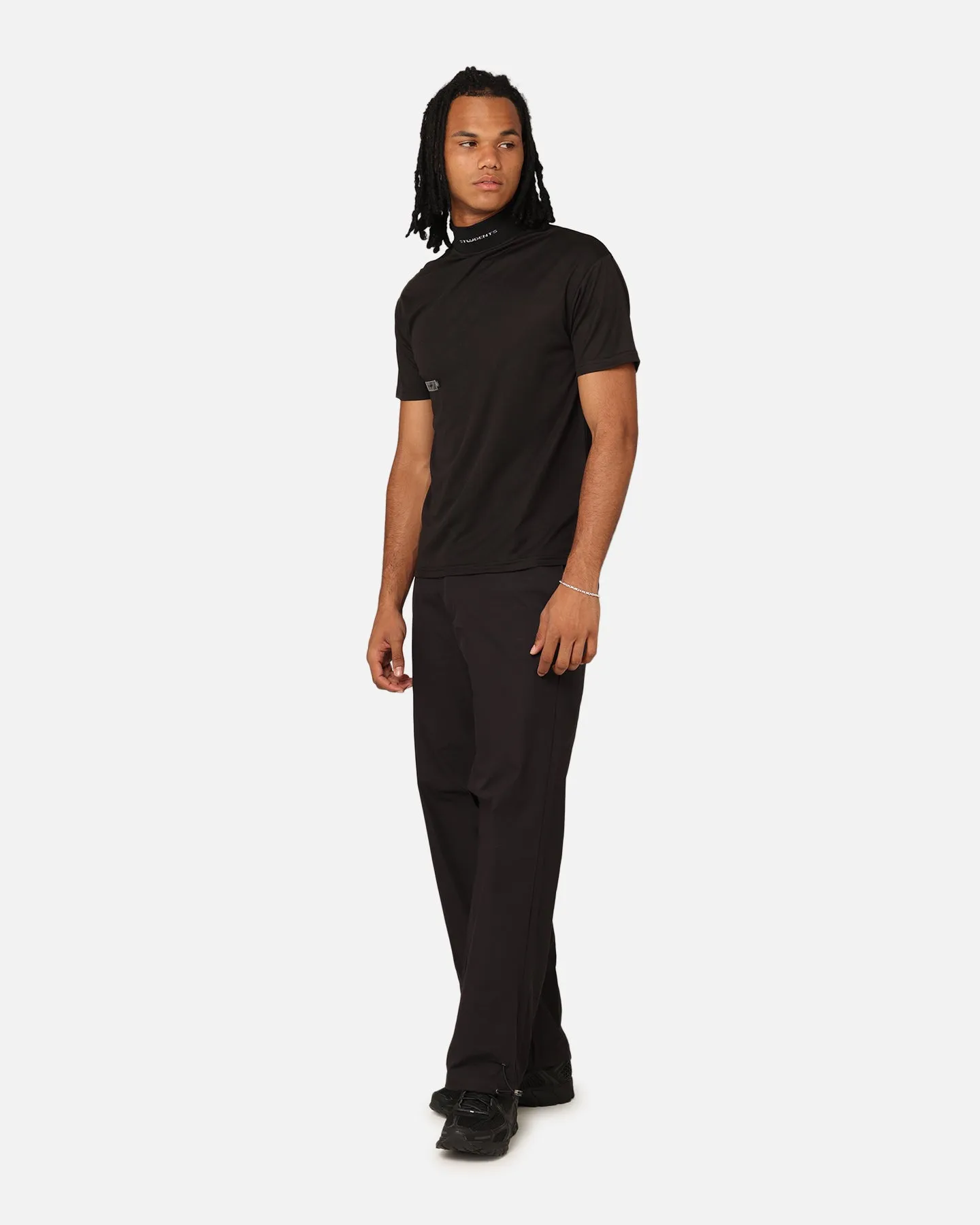 Students Golf Signature Mock Neck T-Shirt Black sold by Culture Kings product image thumbnail 3