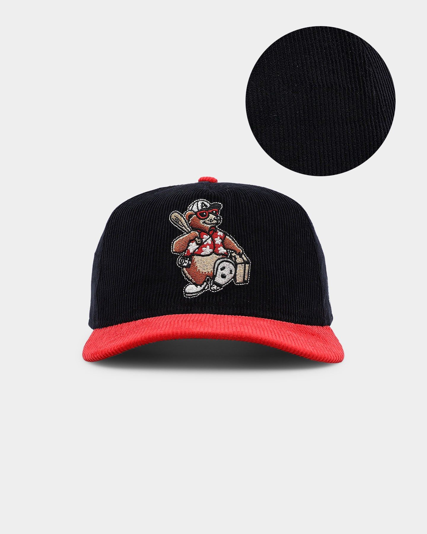 New Era Asheville Tourists 'Throwback Corduroy' Golfer Snapback Navy sold by Culture Kings