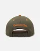 Mitchell & Ness Chicago Bulls 'Harmony of Hues' Pro Crown Snapback Olive/Orange sold by Culture Kings