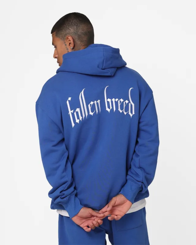 Fallen Breed Signature Logo Hoodie Sapphire Blue sold by Culture Kings