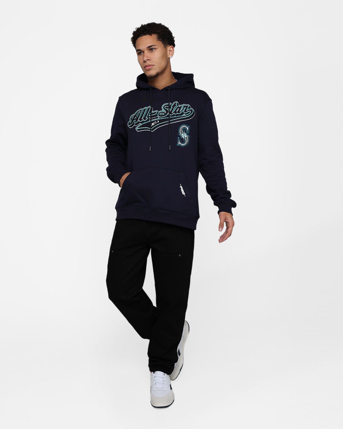 Pro Standard MLB All Star Fleece Hoodie Navy sold by Culture Kings product image thumbnail 3