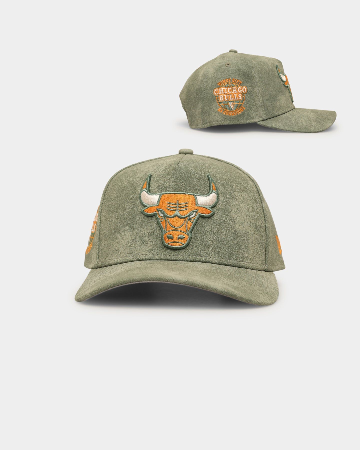 New Era Chicago Bulls 'Vintage Green' 9FORTY A-Frame Snapback Vintage Green sold by Culture Kings