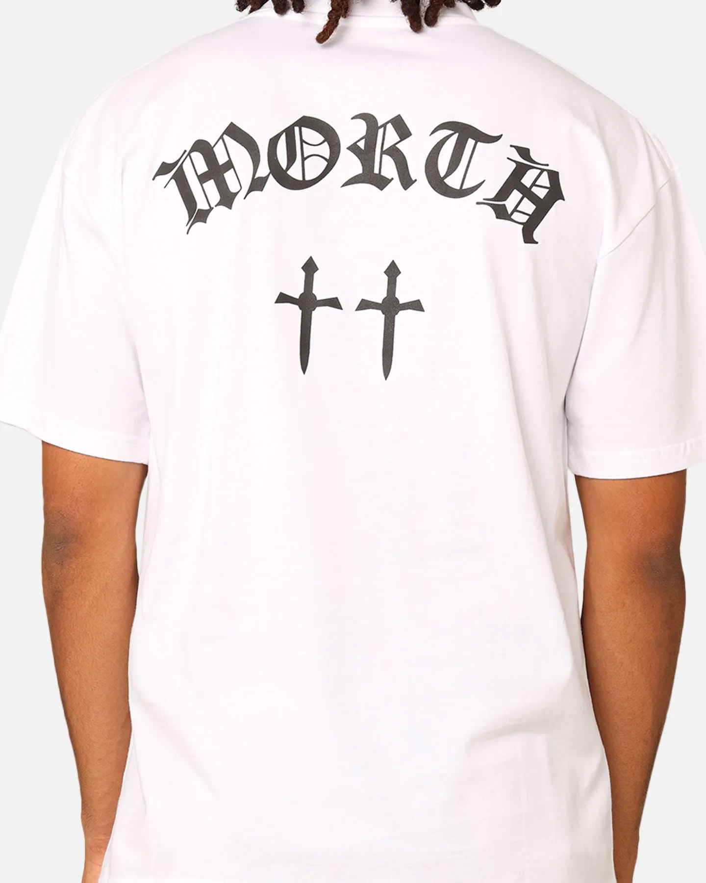 Saint Morta Day Of The Dead Drop T-Shirt White sold by Culture Kings product image thumbnail 5