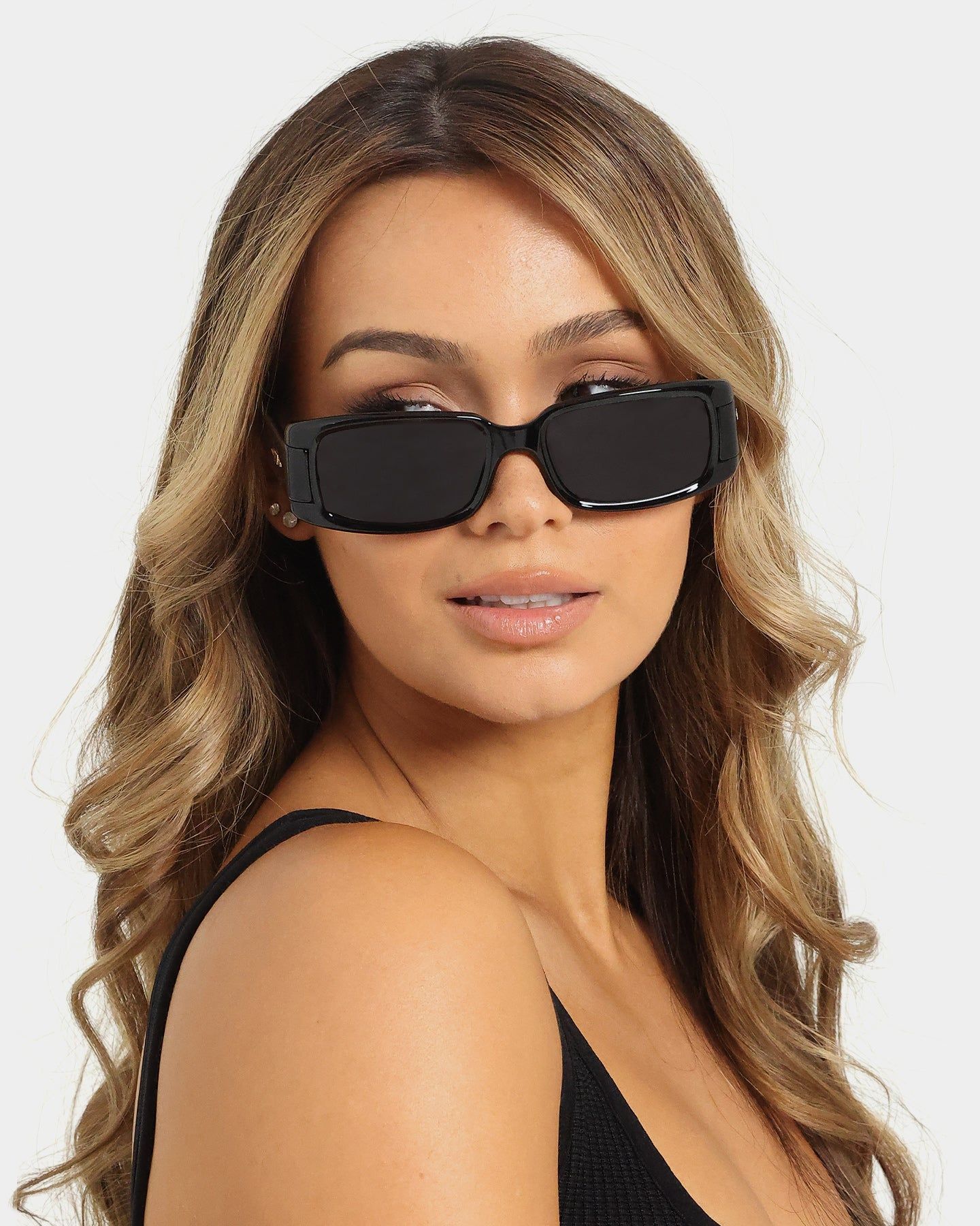 Le Specs So Into You Sunglasses Black sold by Culture Kings product image thumbnail 3