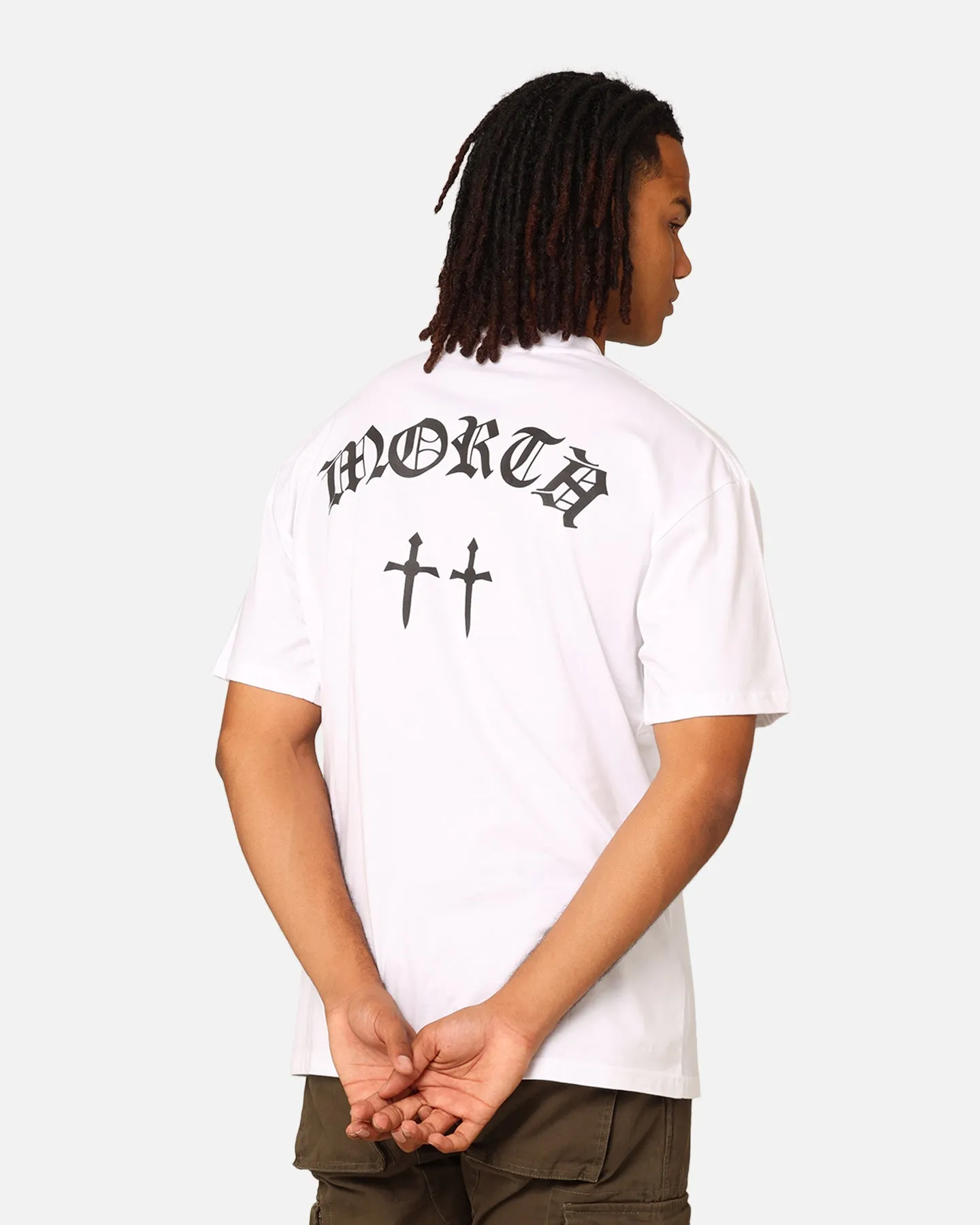 Saint Morta Day Of The Dead Drop T-Shirt White sold by Culture Kings