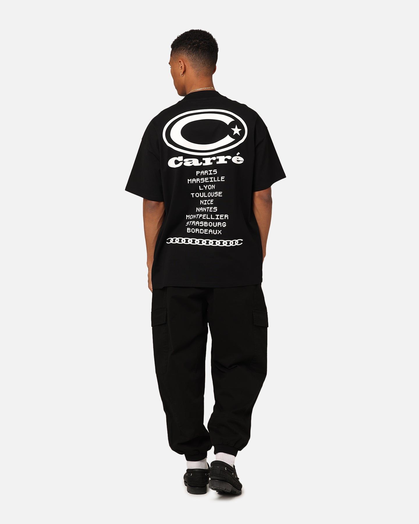 Carre C Star Oversized T-Shirt Black sold by Culture Kings product image thumbnail 3