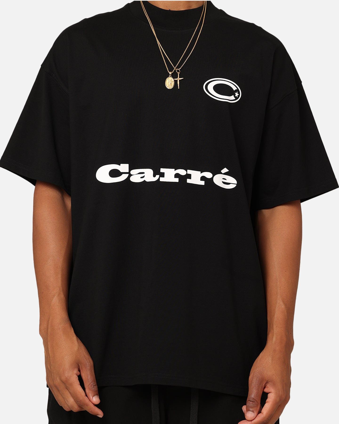 Carre C Star Oversized T-Shirt Black sold by Culture Kings product image thumbnail 4