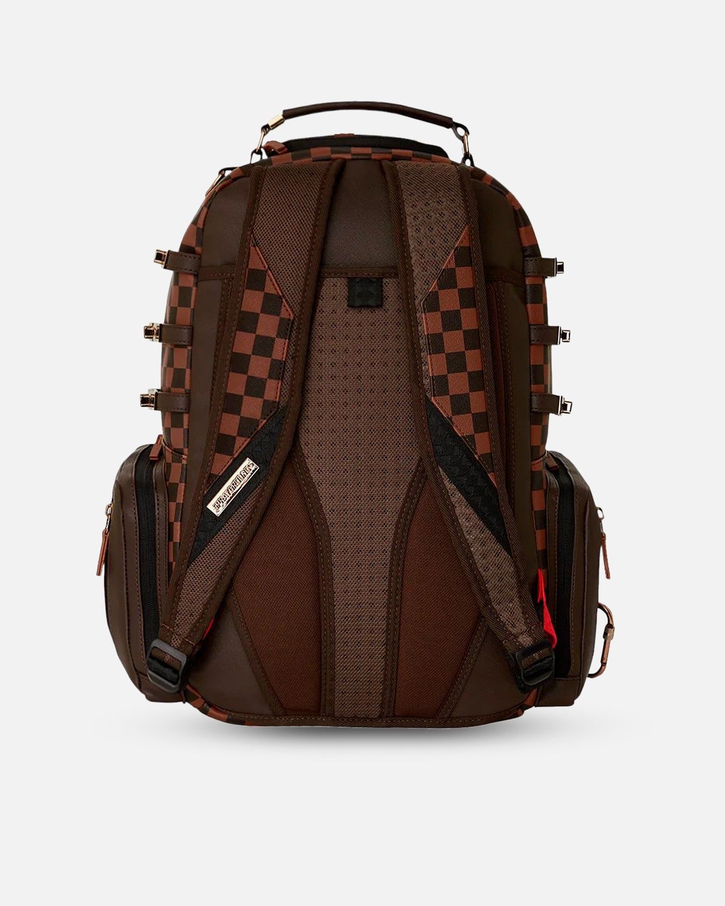 Sprayground Brown Checkered Special Ops Backpack Brown sold by Culture Kings product image thumbnail 2