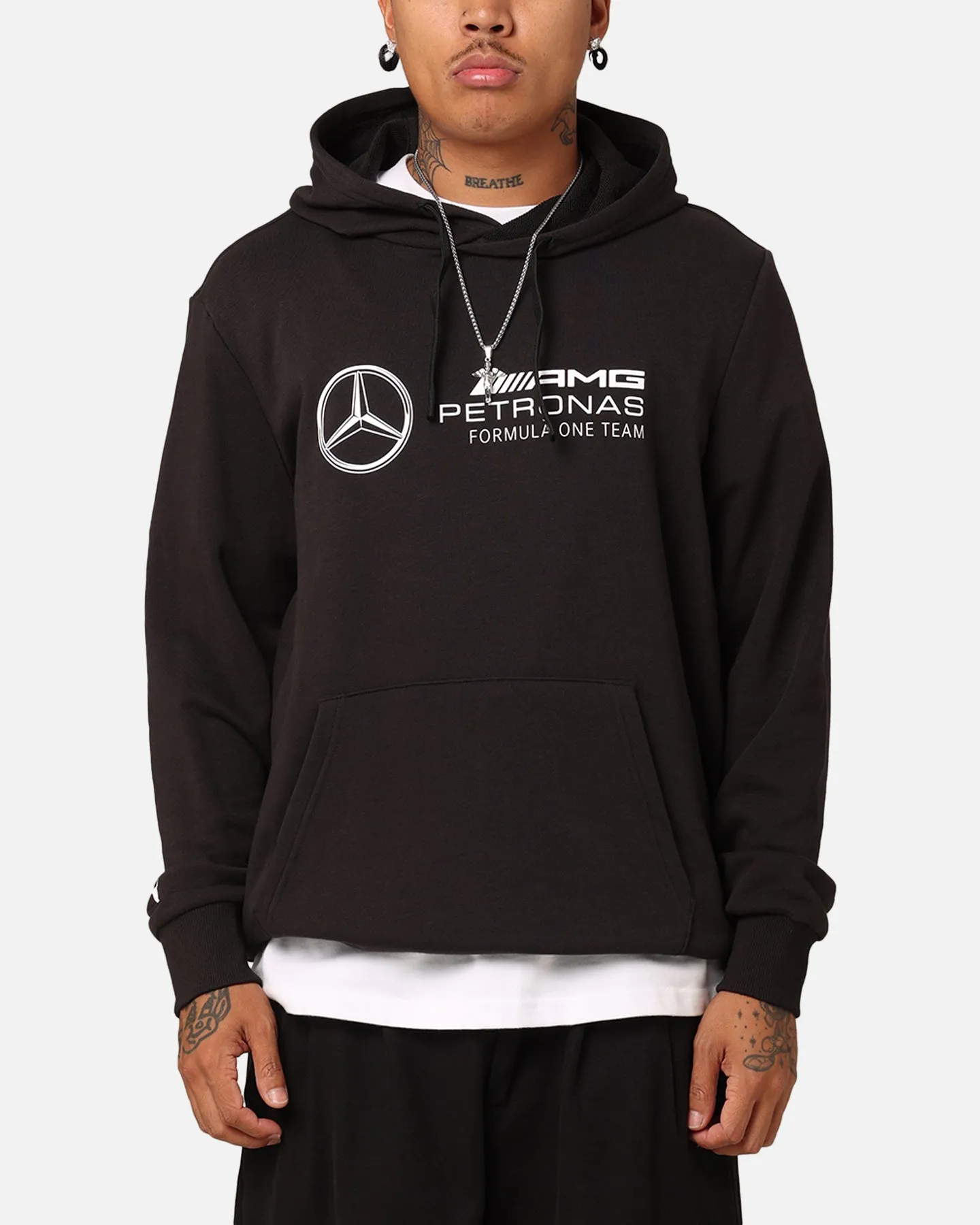 Puma X Mercedes-AMG Petronas Essential Hoodie Puma Black sold by Culture Kings