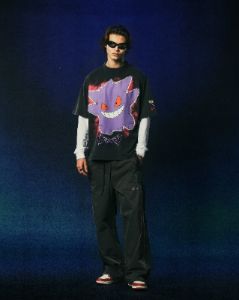 Loiter X Pokémon Gengar Premium T-Shirt Black Wash sold by Culture Kings