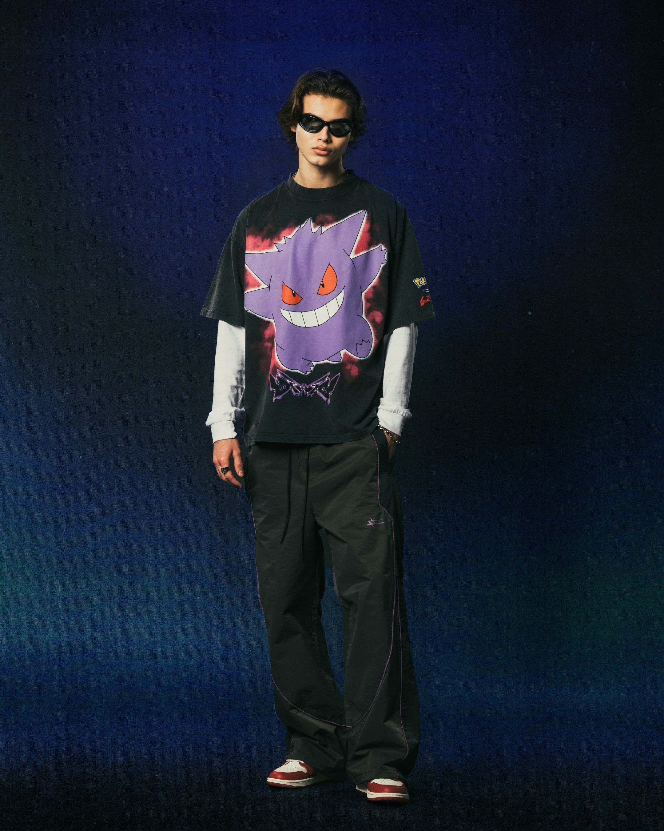 Loiter X Pokémon Gengar Premium T-Shirt Black Wash sold by Culture Kings product image thumbnail 3