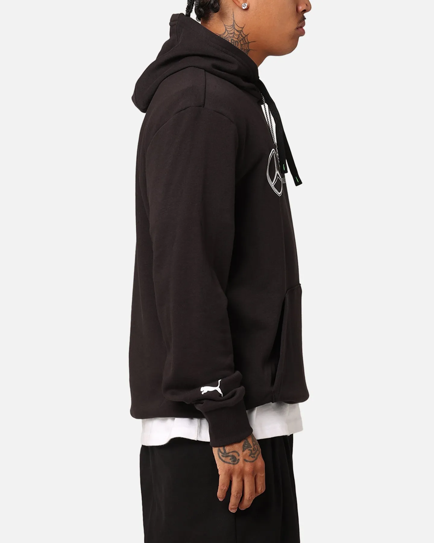 Puma X Mercedes-AMG Petronas Essential Hoodie Puma Black sold by Culture Kings product image thumbnail 4