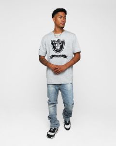 Pro Standard Las Vegas Raiders Pro Prep T-Shirt Heather Grey sold by Culture Kings