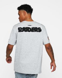 Pro Standard Las Vegas Raiders Pro Prep T-Shirt Heather Grey sold by Culture Kings