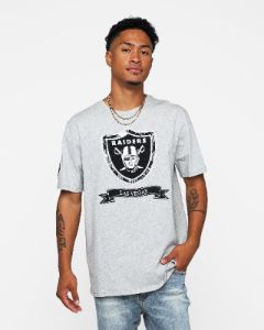Pro Standard Las Vegas Raiders Pro Prep T-Shirt Heather Grey sold by Culture Kings