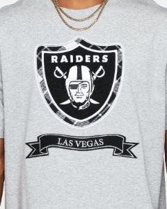 Pro Standard Las Vegas Raiders Pro Prep T-Shirt Heather Grey sold by Culture Kings