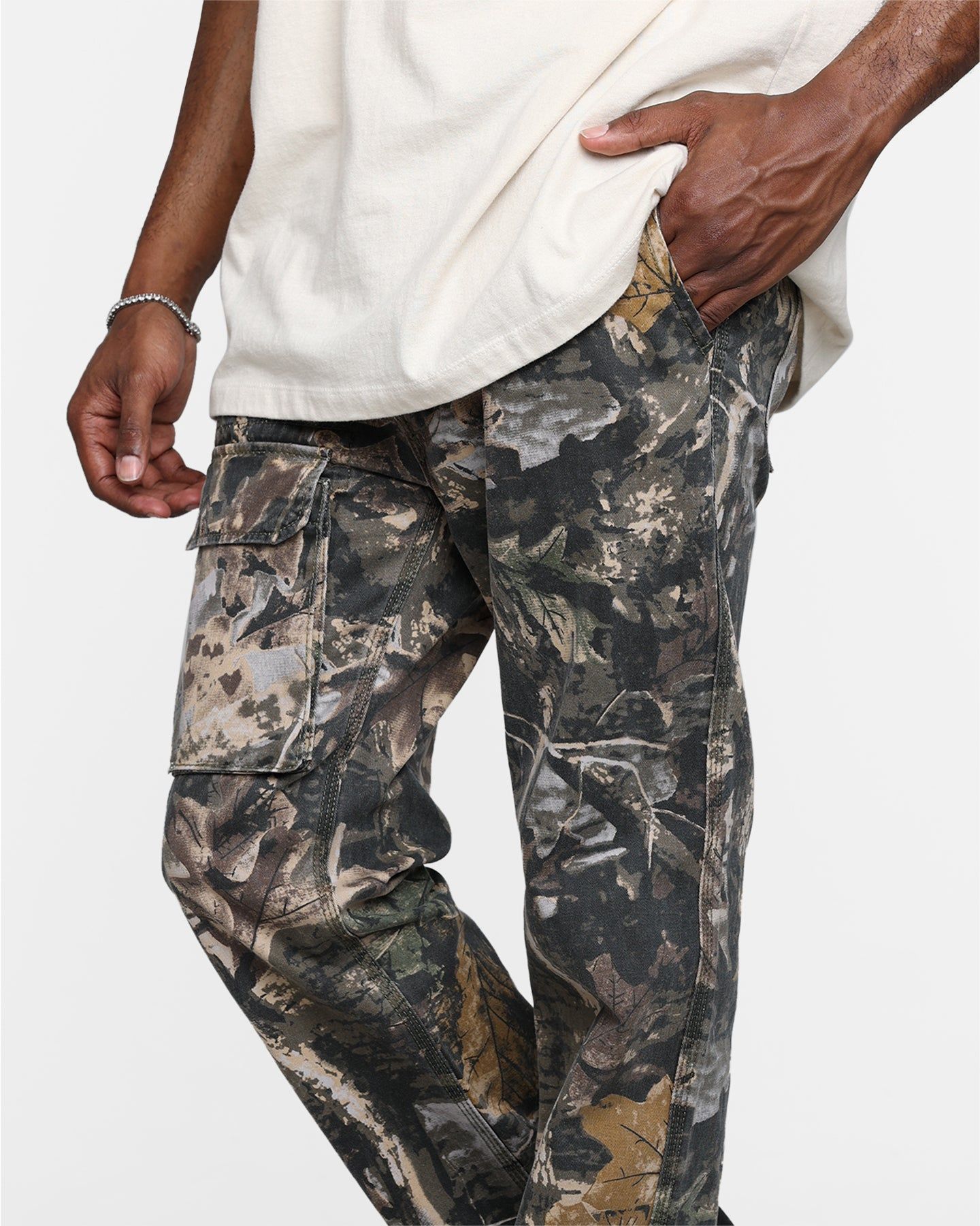 MNML V266 Camo Baggy Denim Jeans Camo sold by Culture Kings product image thumbnail 7
