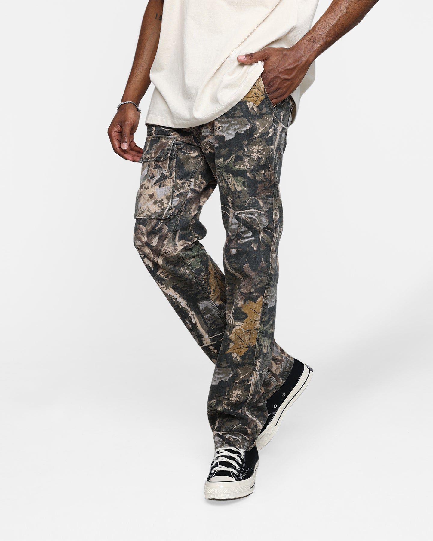 MNML V266 Camo Baggy Denim Jeans Camo sold by Culture Kings product image thumbnail 5