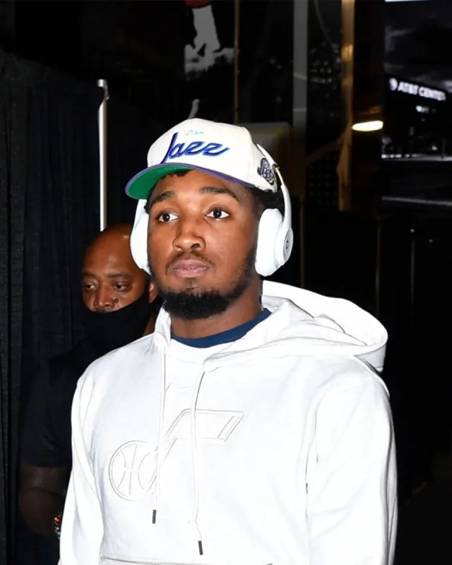Mitchell & Ness Utah Jazz "Cream Team Script" Pro Crown Snapback Cream sold by Culture Kings