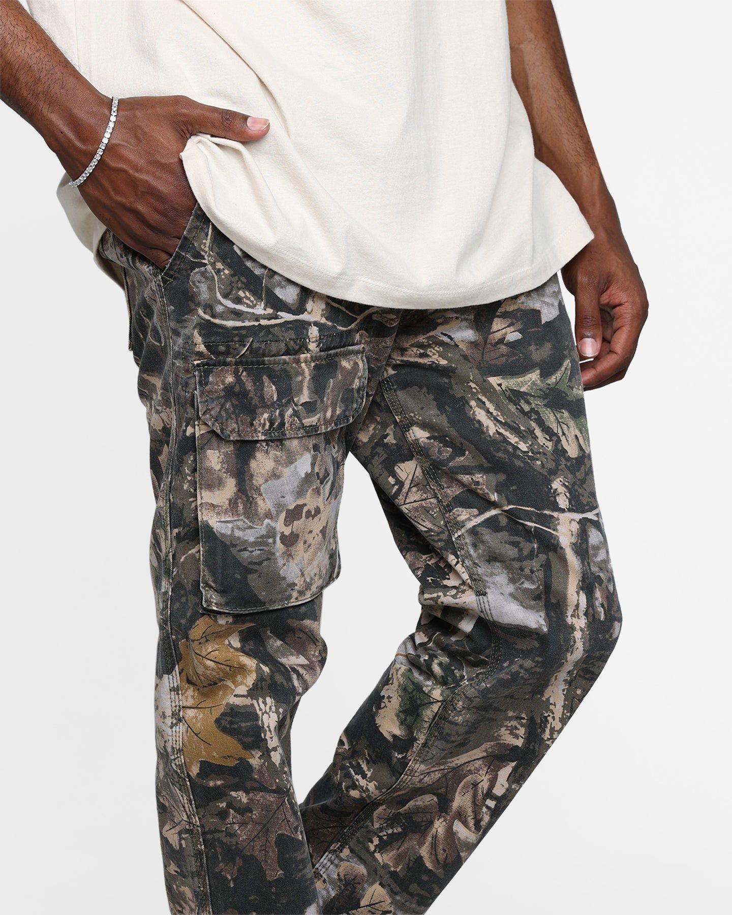 MNML V266 Camo Baggy Denim Jeans Camo sold by Culture Kings product image thumbnail 6