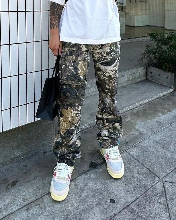 MNML V266 Camo Baggy Denim Jeans Camo | Parallel
