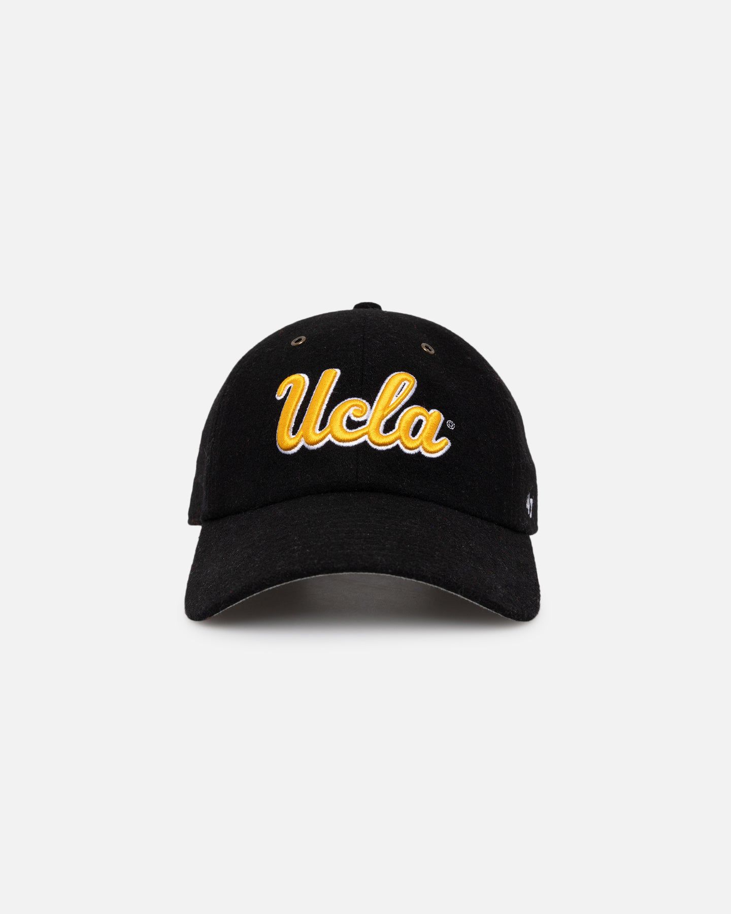 47 Brand UCLA Bruins Wooly Clean Up Strapback Black sold by Culture Kings