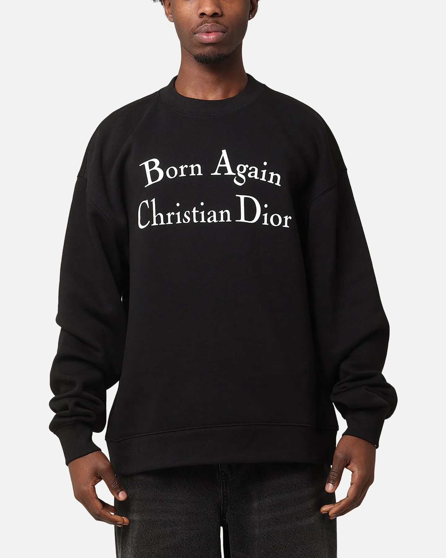Secret Club Born Again Crewneck Black sold by Culture Kings