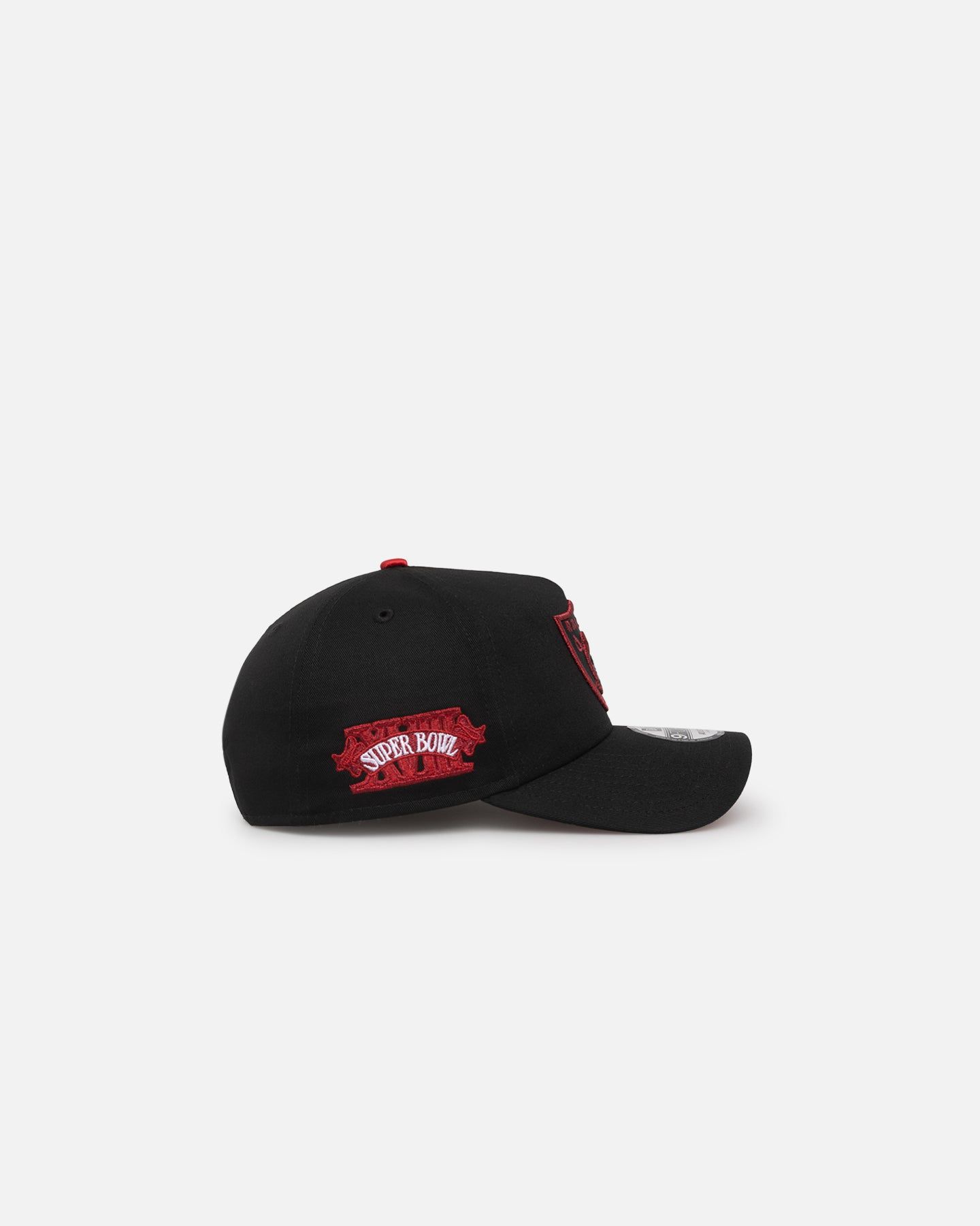 New Era Oakland Raiders 'Satin Scarlet' 9FORTY A-Frame Snapback Black/Scarlet sold by Culture Kings product image thumbnail 4