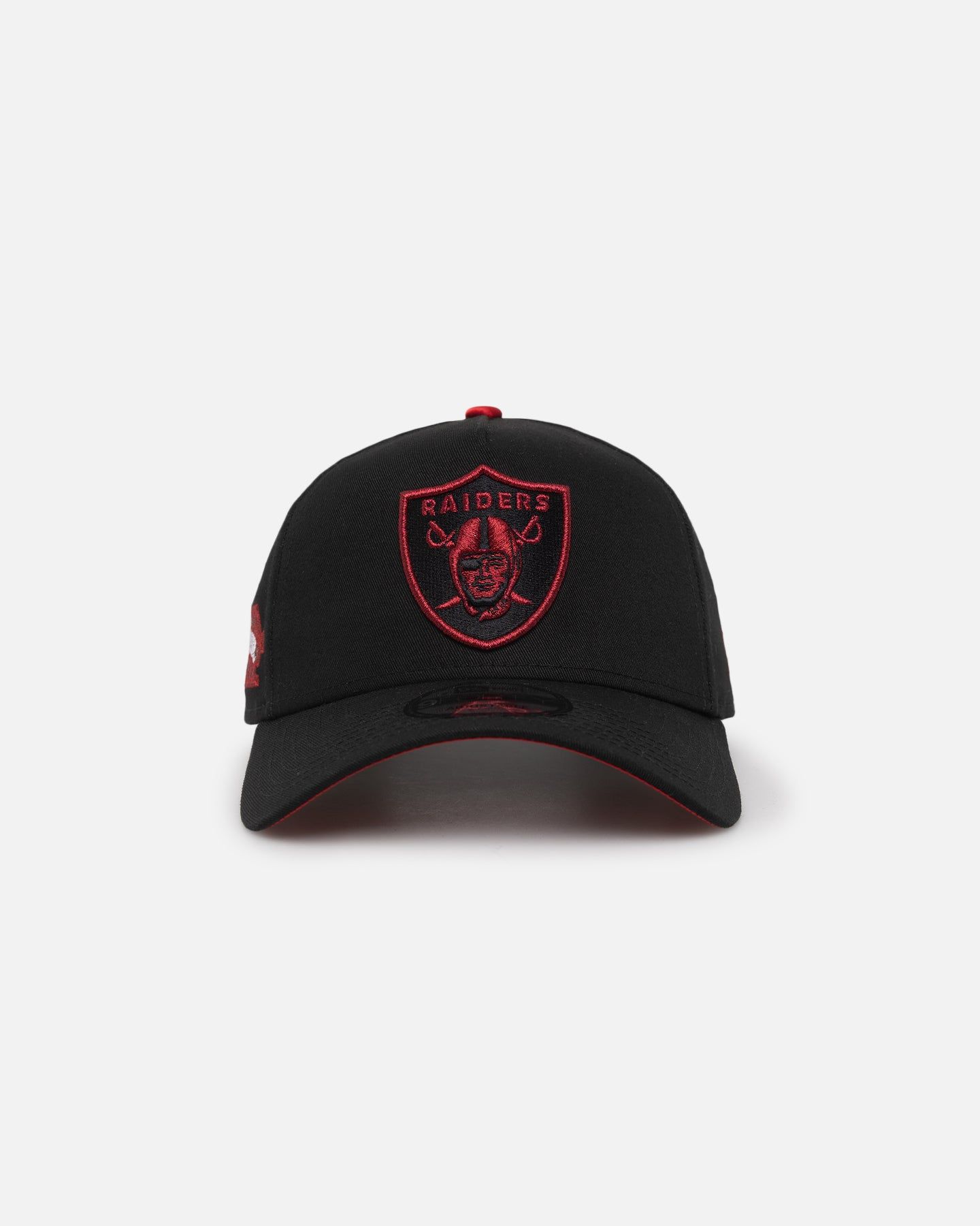 New Era Oakland Raiders 'Satin Scarlet' 9FORTY A-Frame Snapback Black/Scarlet sold by Culture Kings product image thumbnail 2