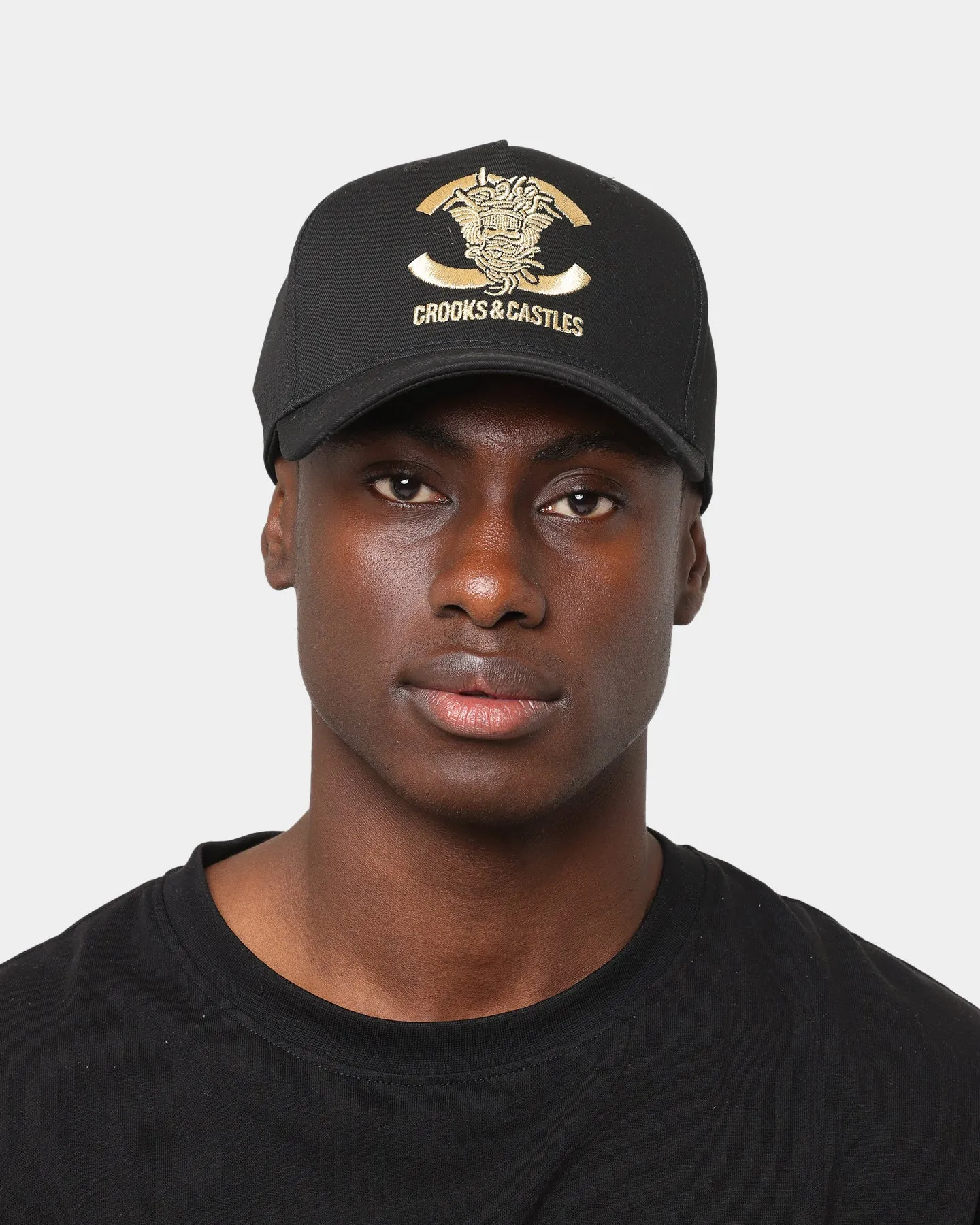 Crooks & Castles CC Medusa Lux Snapback Black/Gold sold by Culture Kings product image thumbnail 2