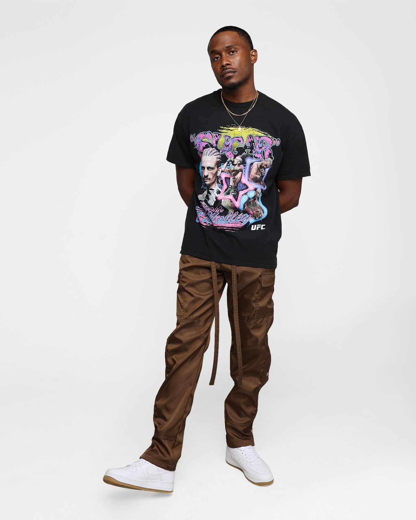 Goat Crew X UFC Sean O'Malley Sugar Spray T-Shirt Black Wash sold by Culture Kings product image thumbnail 2