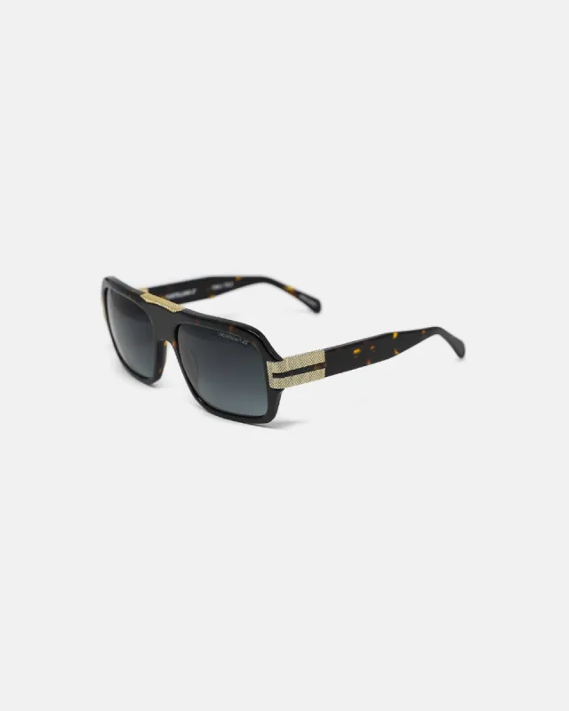CROOKS & CASTLES CASTELLANO 2 SUNGLASS Tortoise sold by Culture Kings