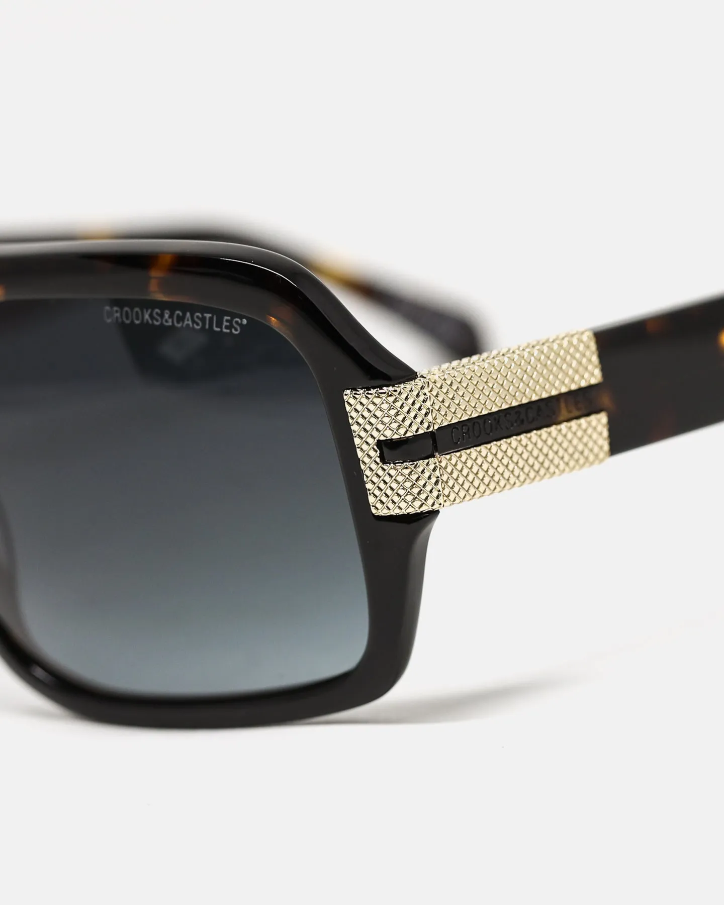 CROOKS & CASTLES CASTELLANO 2 SUNGLASS Tortoise sold by Culture Kings product image thumbnail 5
