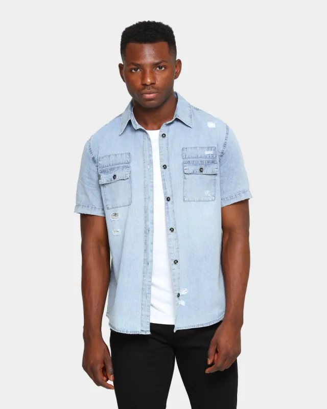 Dead Studios Riot Denim Shirt Denim/Blue sold by Culture Kings