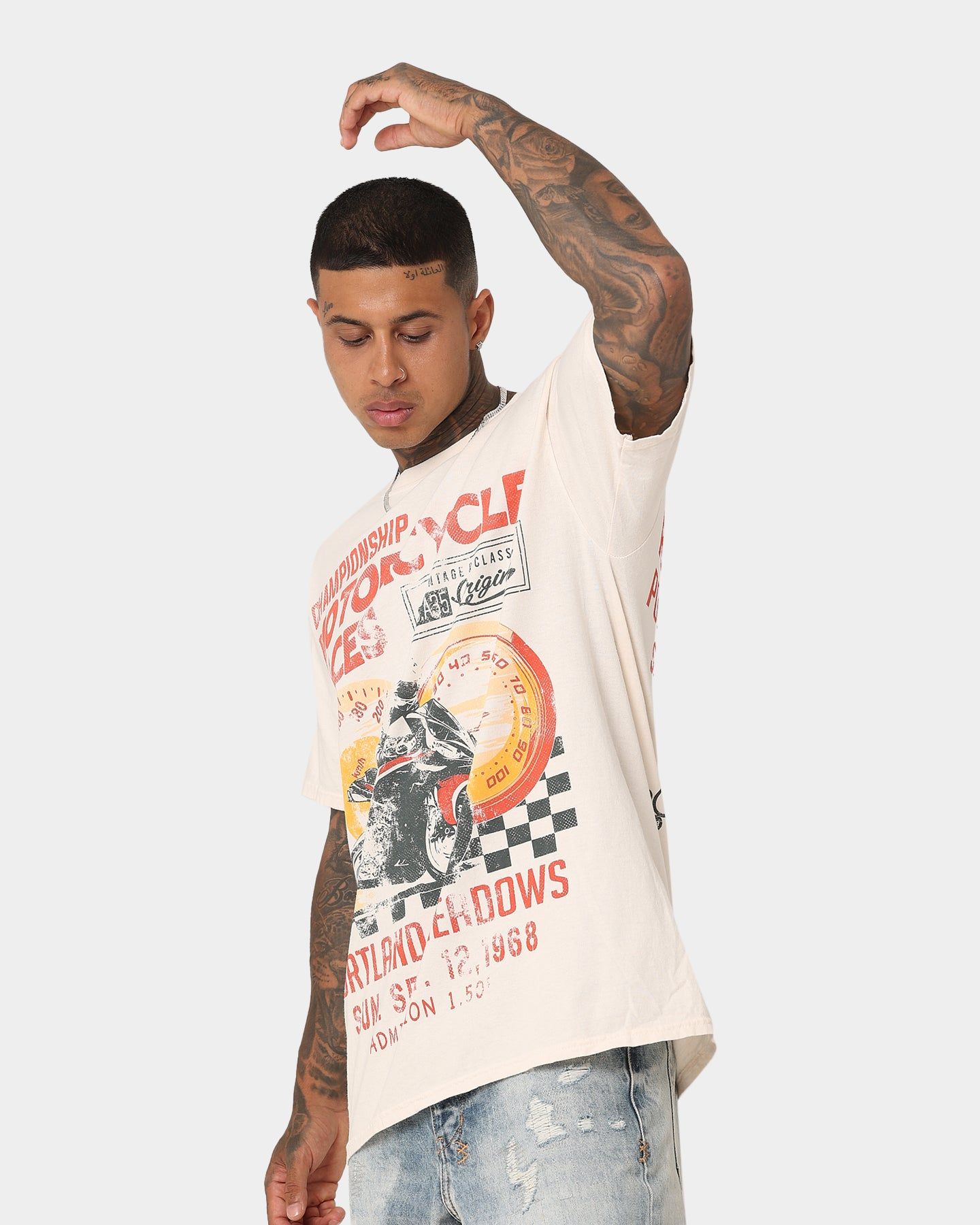 American Thrift Portland Meadows Vintage T-Shirt Off White sold by Culture Kings product image thumbnail 7