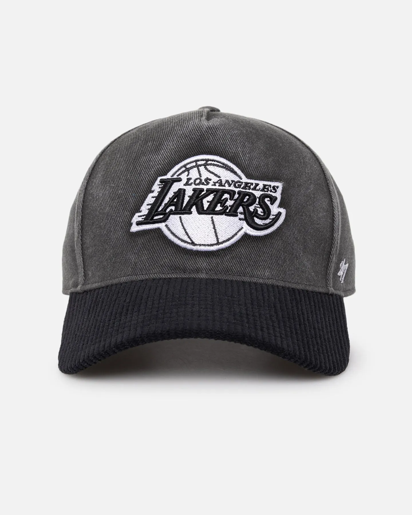 47 Brand Los Angeles Lakers 'Apollo Corduroy' Offside DT Snapback Black sold by Culture Kings