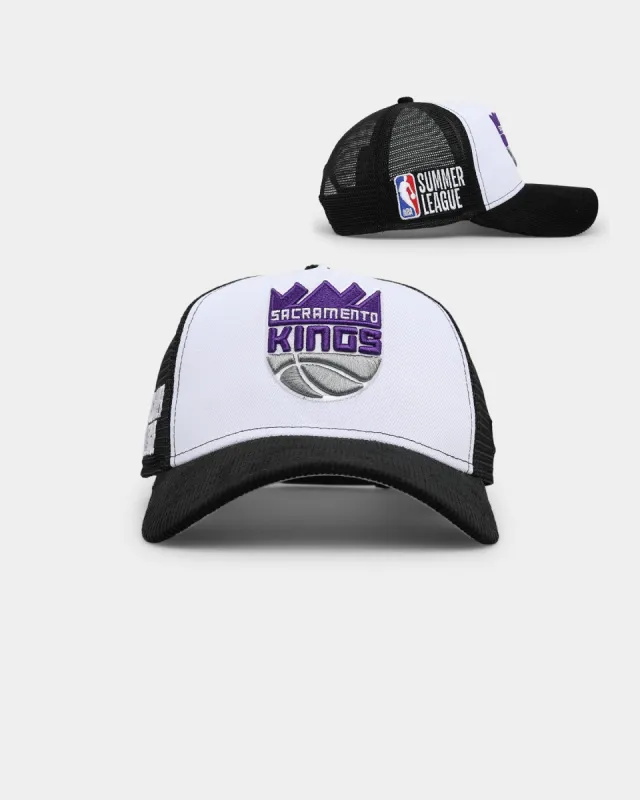 New Era Sacramento Kings 'NBA Summer League' 9FORTY A-Frame Snapback Black/White sold by Culture Kings
