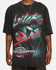 Loiter New Haven Vintage T-Shirt Black Wash sold by Culture Kings