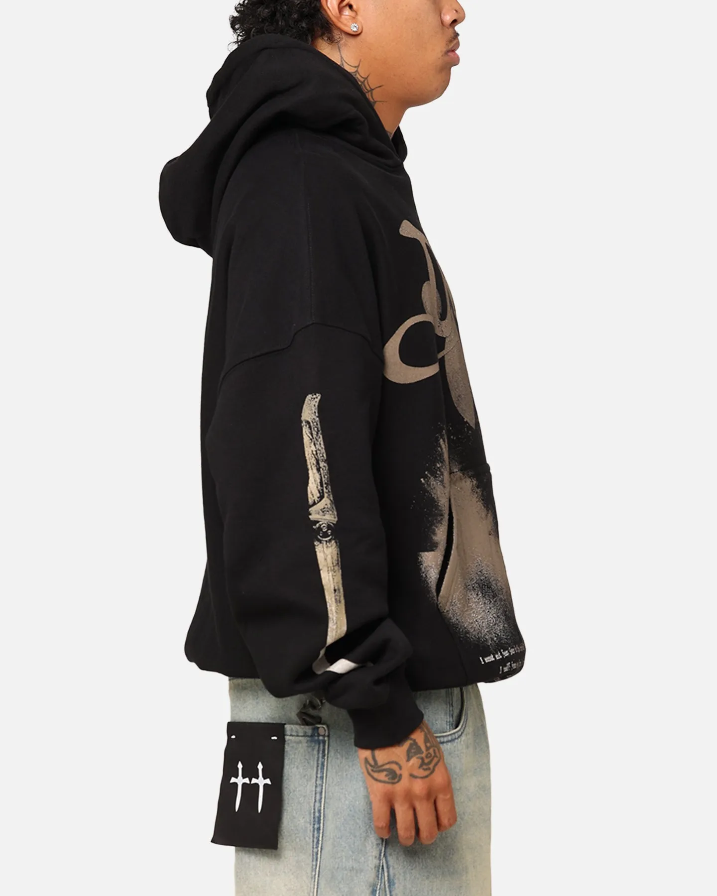 Goat Crew X Dune Heavyweight Hoodie Black sold by Culture Kings product image thumbnail 4