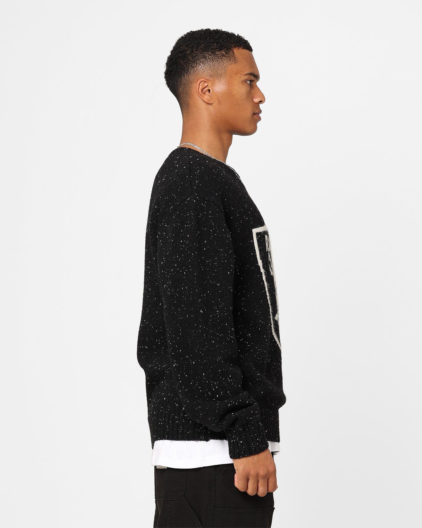 New Era Oakland Raiders Oversized Knit Sweater Black sold by Culture Kings product image thumbnail 5