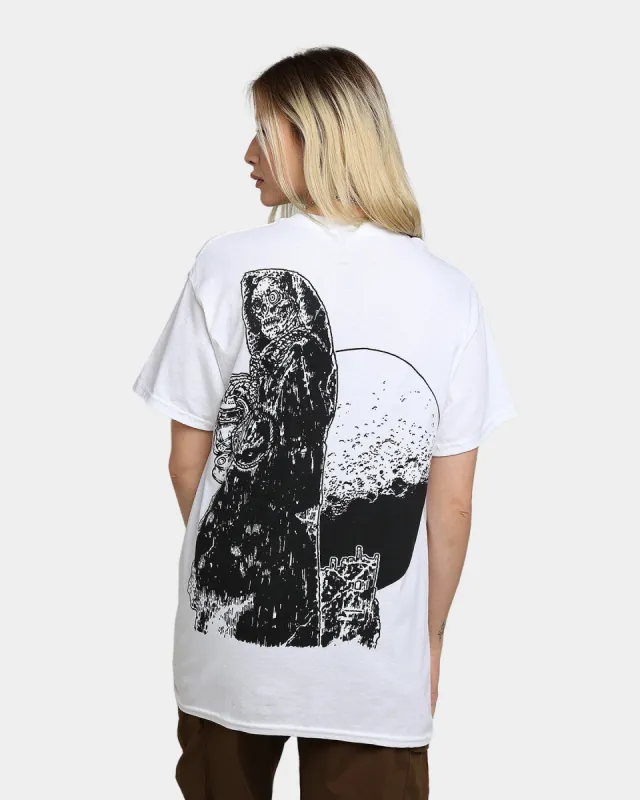 Rats Get Fat X Funeral French FF Reaper T-Shirt White sold by Culture Kings
