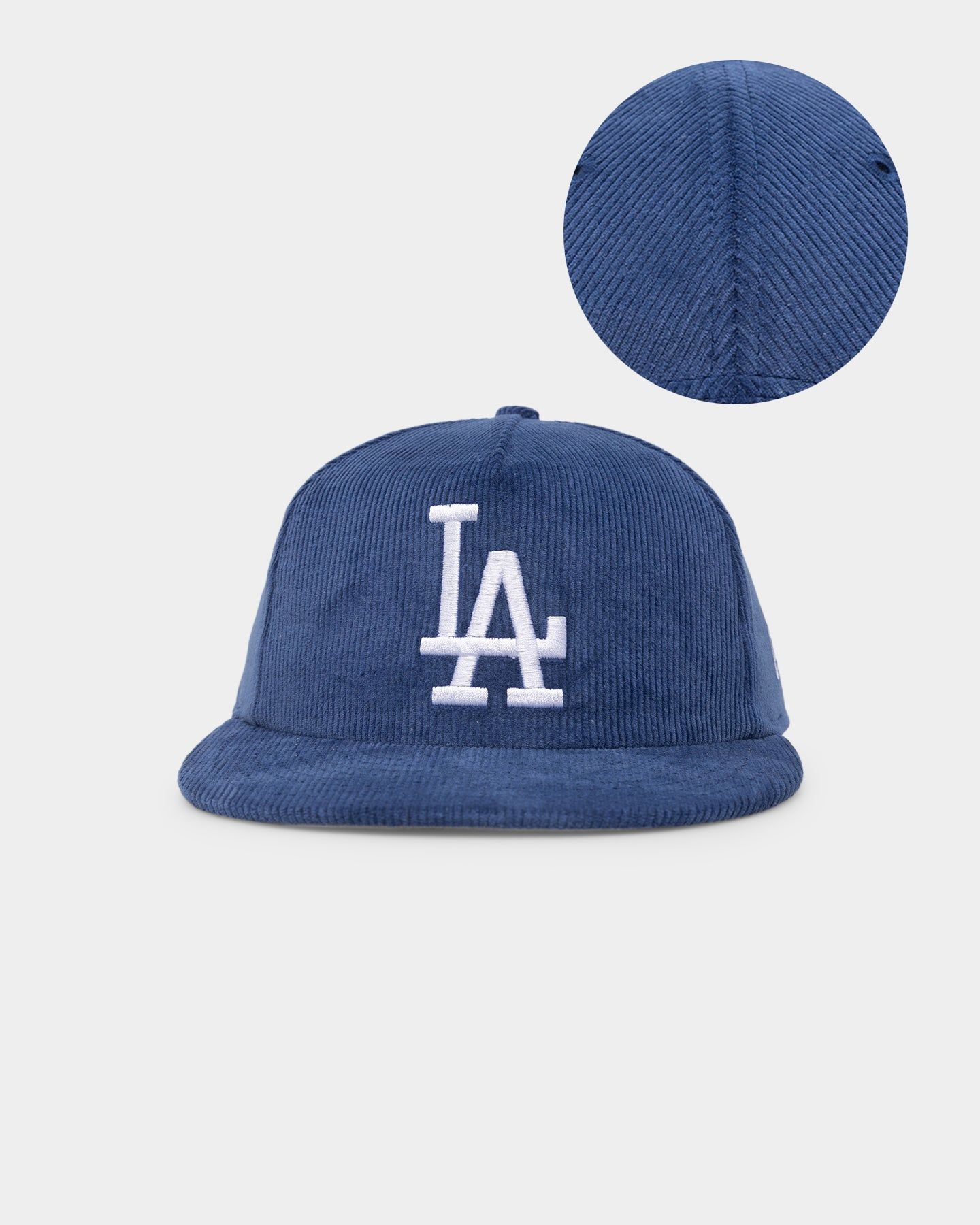 New Era Los Angeles Dodgers Corduroy Golfer Snapback Dark Blue sold by Culture Kings
