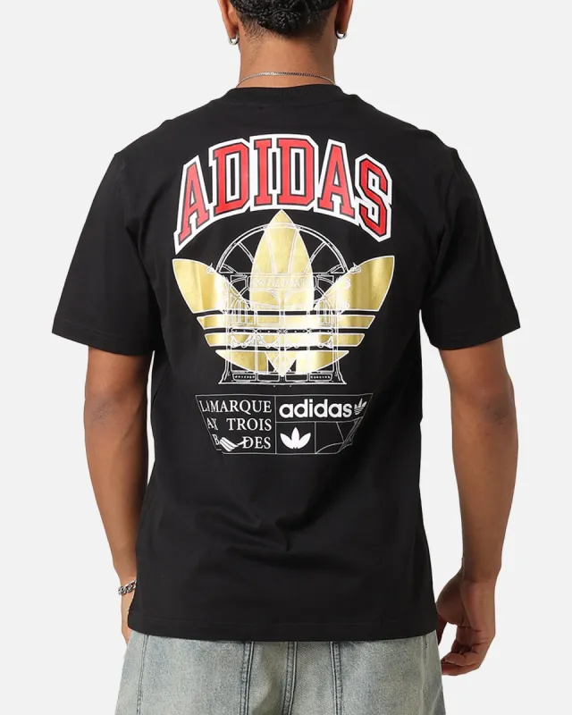 Adidas VRCT 2 T-Shirt Black made by Culture Kings