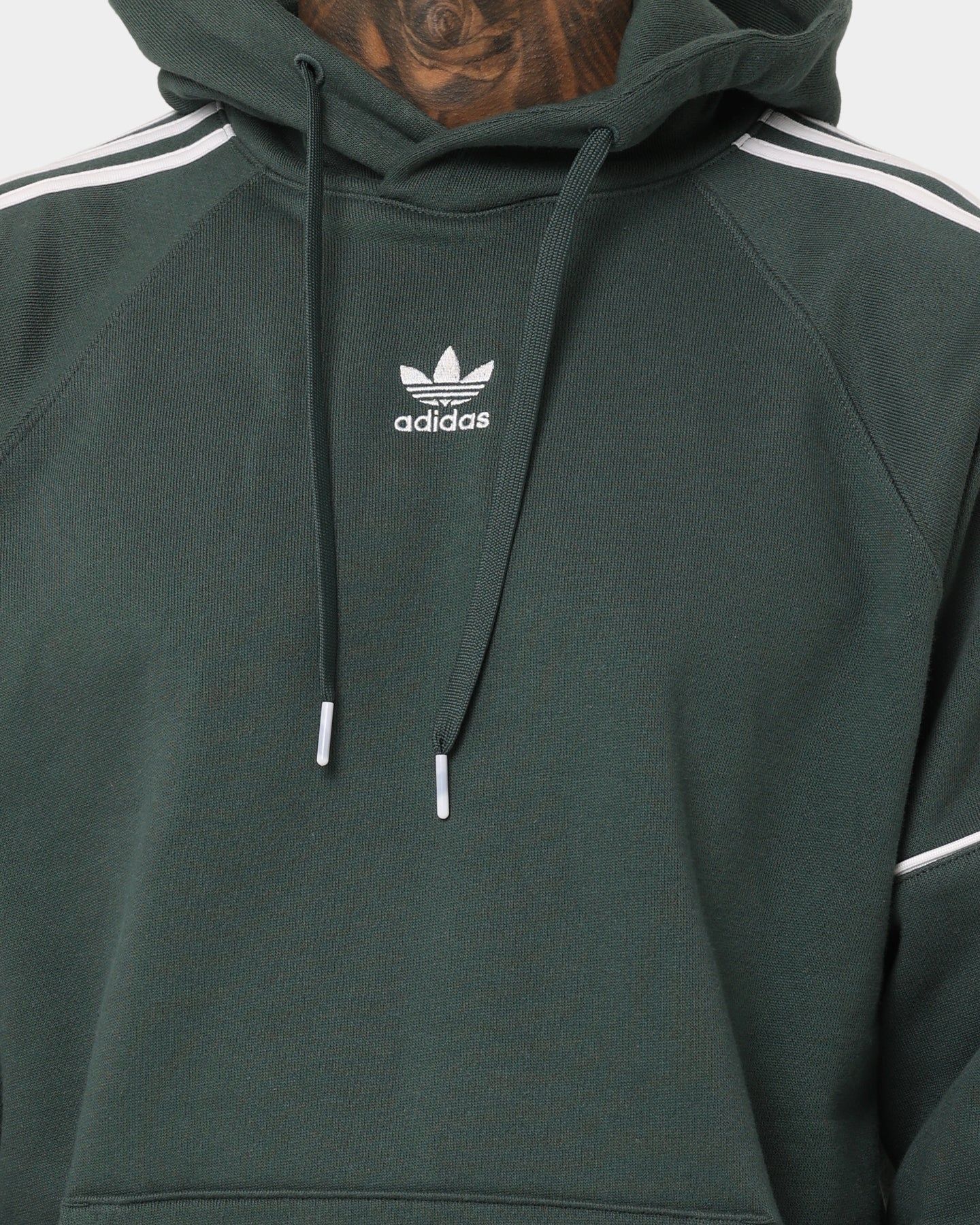 Adidas Essential Hoodie Mineral Green sold by Culture Kings product image thumbnail 3