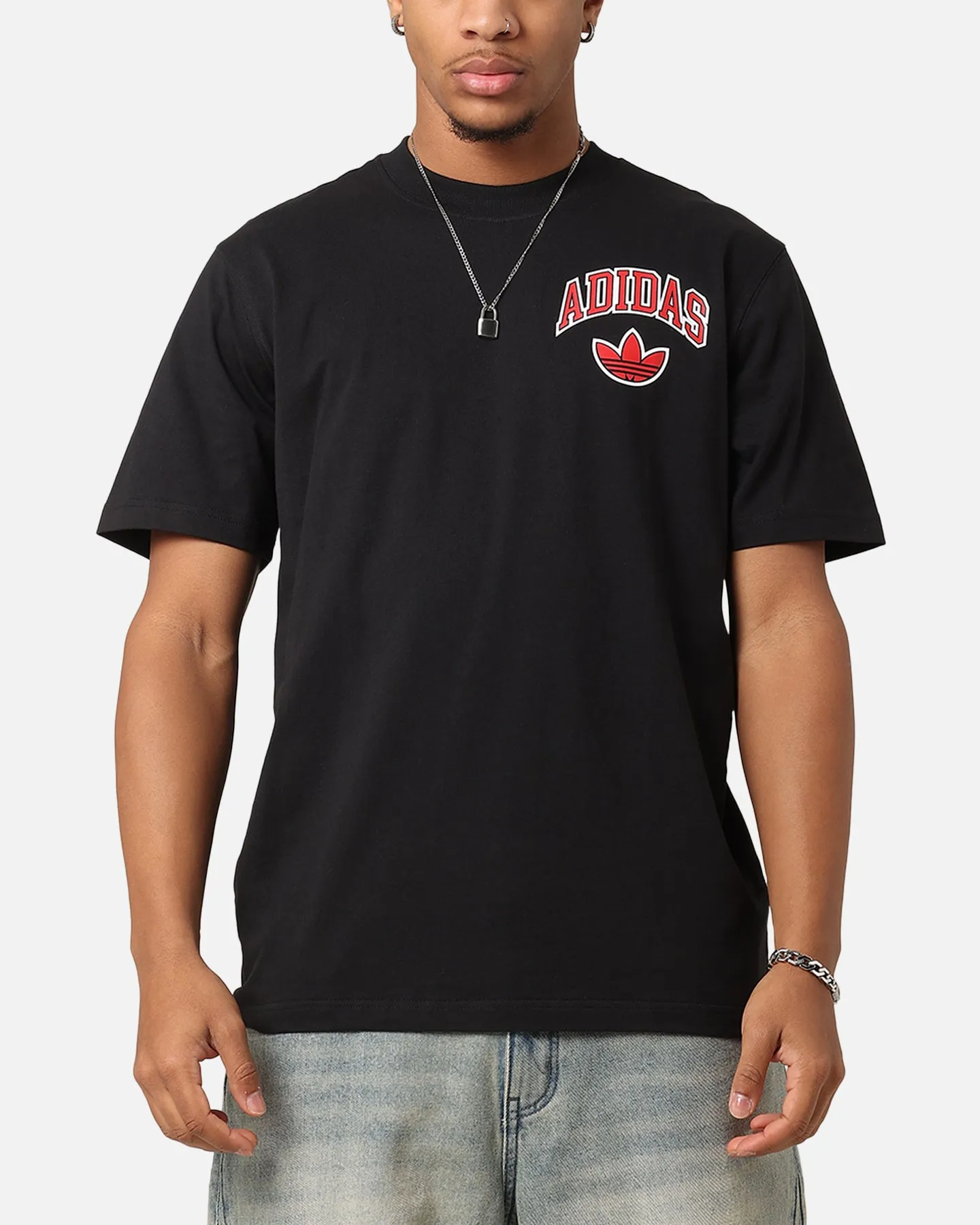 Adidas VRCT 2 T-Shirt Black sold by Culture Kings product image thumbnail 2
